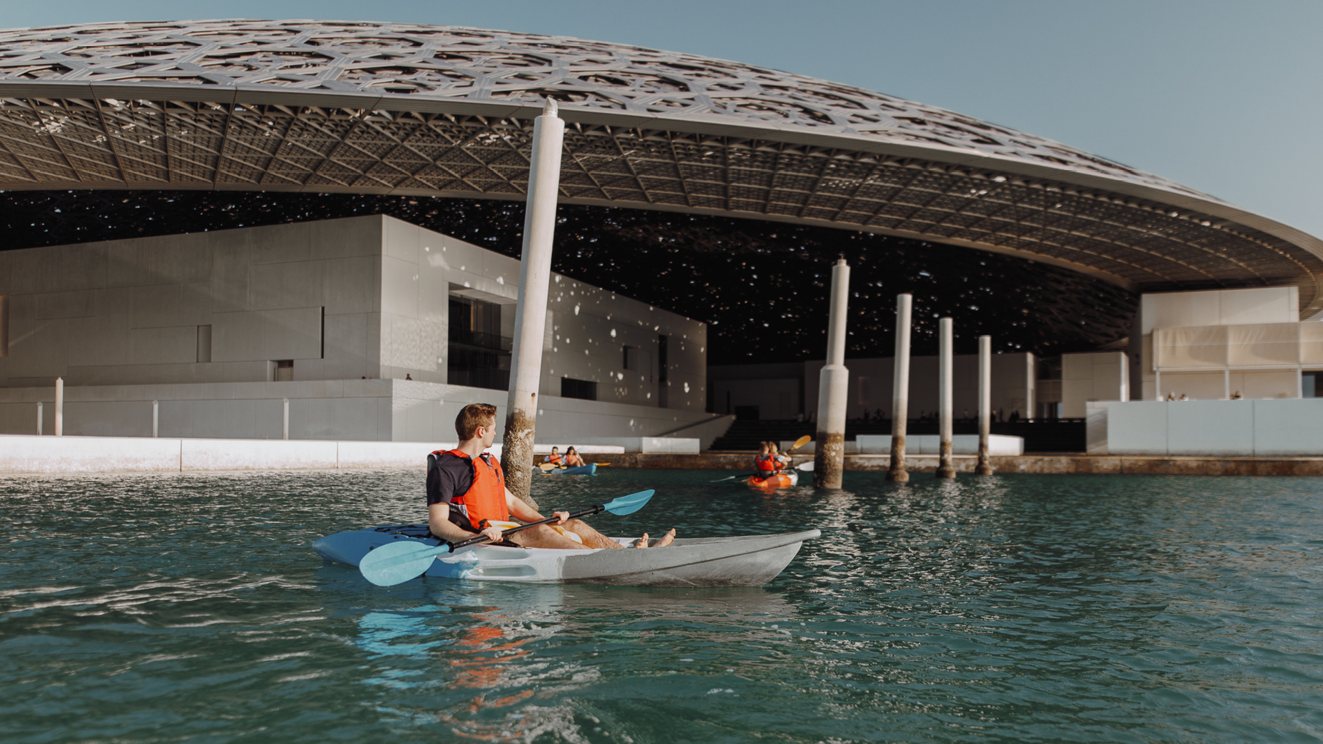 Guided Kayak Tour at Louvre Abu Dhabi, , large